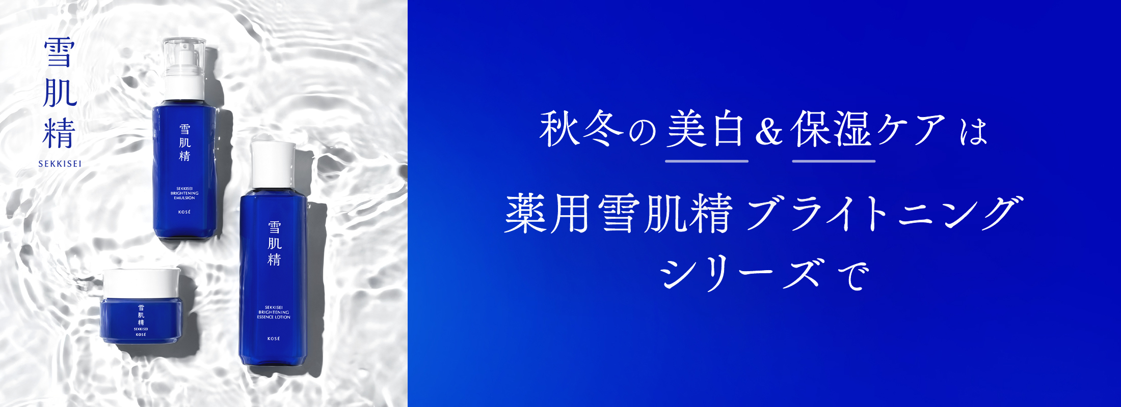 雪肌精 2025 UVケア 洗顔 商品特集