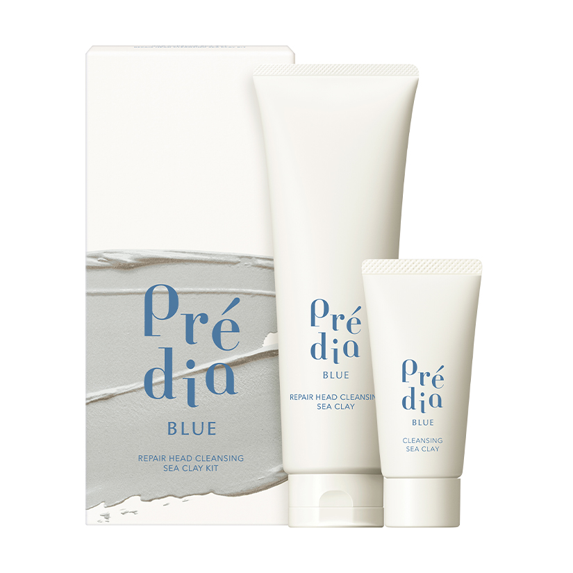 Predia BLUE　リペア ヘッドクレンズ クレイ キット