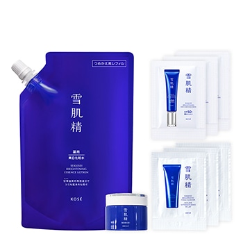 【限定セット】薬用雪肌精 ブライトニング エッセンス ローション [医薬部外品]（310mLつめかえ用）